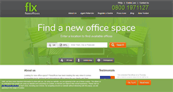 Desktop Screenshot of flexioffices.co.uk