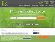 Tablet Screenshot of flexioffices.co.uk